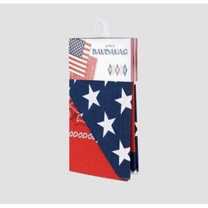 WEMCO 2-pack American Bandanas ** New with tag / Free Ship